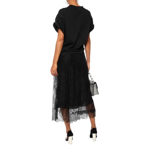 3.1 PHILLIP LIM Asymmetric Chantilly Lace Skirt - Picture 3 of 8